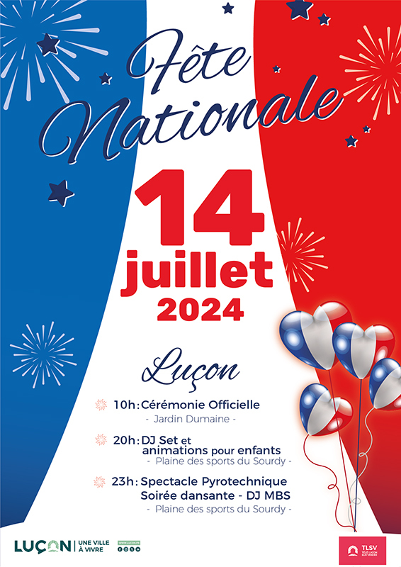 Affiche Fête Nationale pour article