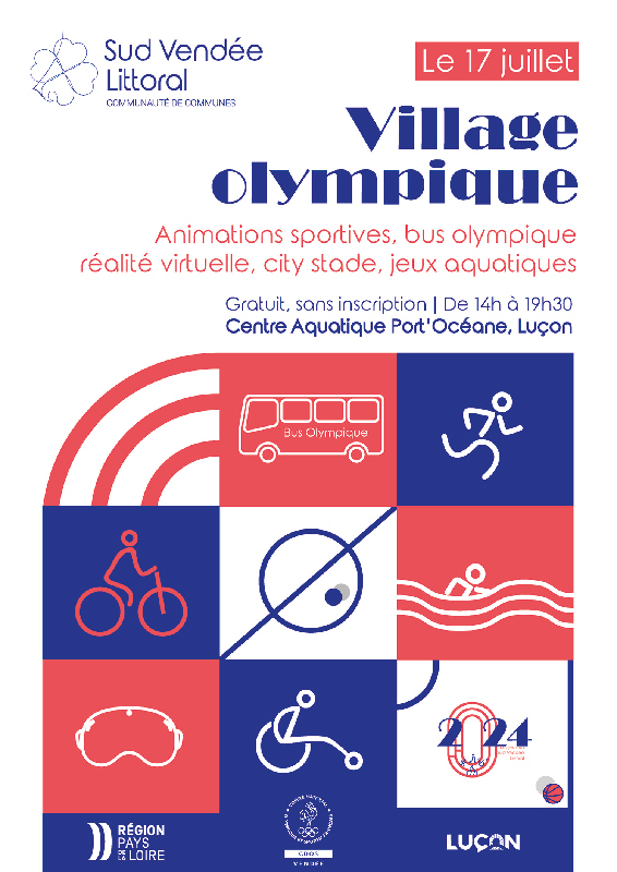 Affiche village olympique